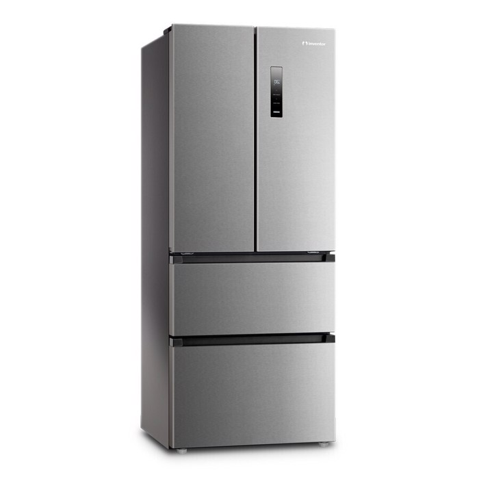 Inventor Psugio Ntoulapa 391lt Total NoFrost u178xP70.3xB68.6ek. Inox PSF4D-17870INX